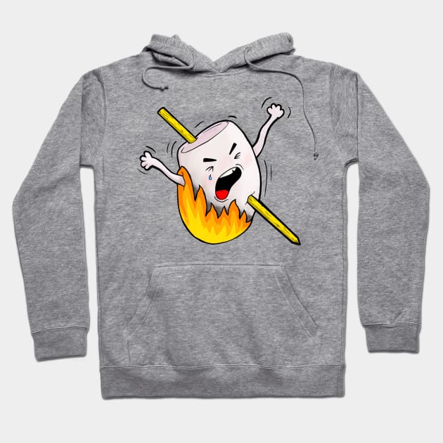 Toasting Marshmallows Hoodie by BunchaFives